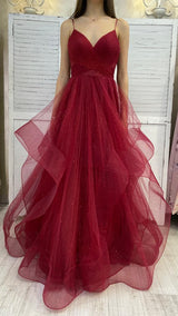 Abito in Tulle Glitterato by ViaMontenapoleone