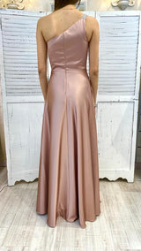 Abito Monospalla in Raso by Via Montenapoleone