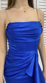 Abito a Sirena in Raso