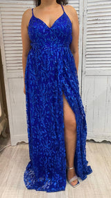 Abito Curvy Glitter e Paillettes