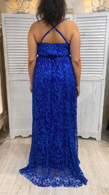 Abito Curvy Glitter e Paillettes