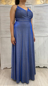 Abito Curvy Glitter Olografico