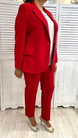 Pantalone Curvy Tailleur Ferrari