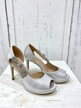 Scarpa Brillantinata e dettaglio Strass