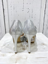 Scarpa Brillantinata e dettaglio Strass