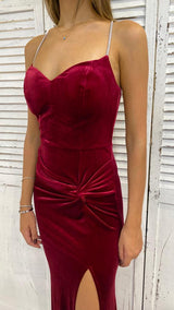 Abito Sirena Velluto by Via Montenapoleone