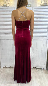 Abito Sirena Velluto by Via Montenapoleone