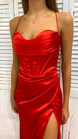 Abito Sirena Raso by Via Montenapoleone