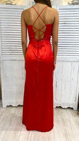 Abito Sirena Raso by Via Montenapoleone