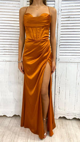 Abito Sirena Raso by Via Montenapoleone