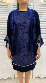 Giacchina in Velluto Curvy by Frank Lyman