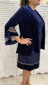 Giacchina in Velluto Curvy by Frank Lyman