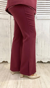 Tailleur Bordeaux