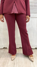 Tailleur Bordeaux