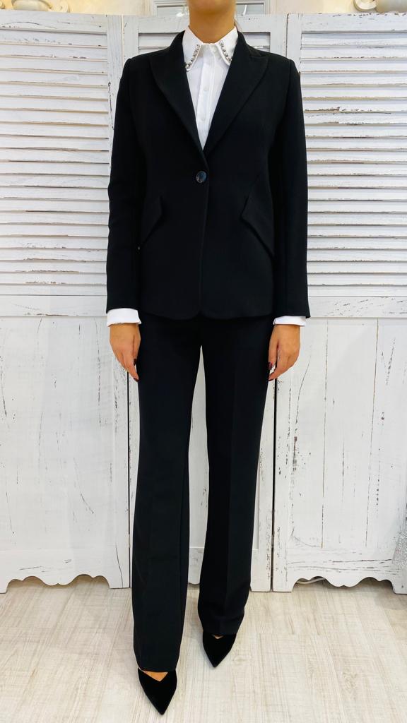 Tailleur Deux-pièces Femme Lana Gonna En Laine Italienne Caractere - Gris Taille 44