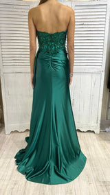 Abito Raso Paillettes