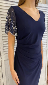 Abito Maniche Perline by Via Montenapoleone