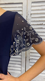 Abito Maniche Perline by Via Montenapoleone