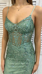 Abito Paillettes Glitter