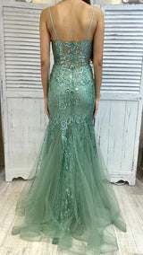 Abito Paillettes Glitter