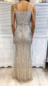 Abito a Sirena Pailettes e Perline