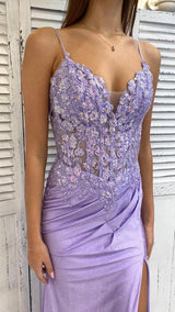 Abito Sirena Ricami e Glitter by Via Montenapoleone