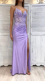 Abito Sirena Ricami e Glitter by Via Montenapoleone