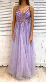 Abito Tulle e Ricamo by Via Montenapoleone