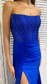 Abito Sirena Corsetto in Strass by Via Montenapoleone