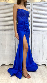 Abito Sirena Corsetto in Strass by Via Montenapoleone