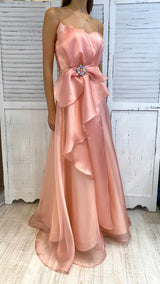 Abito Chiffon Cangiante by Solo Gioie