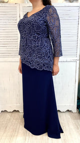 Abito Curvy Sirena e Pizzo