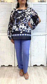 Pantaloni Curvy  Ametista