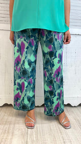 Panta Palazzo Elasticizzato Fantasia by Corte dei Gonzaga