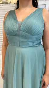 Abito con Corpetto Plissettato by Solo Gioie