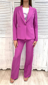 Pantalone Palazzo Ciclamino