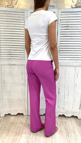 Pantalone Palazzo Ciclamino