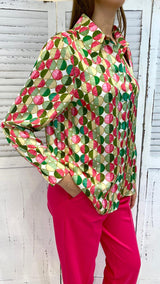 Camicia Fantasia Cerchi by Diana Gallesi
