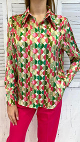 Camicia Fantasia Cerchi by Diana Gallesi