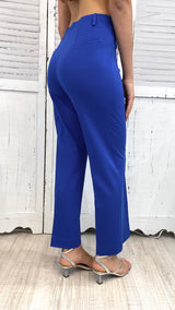 Pantalone Blu Royal Elasticizzato by Diana Gallesi
