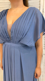 Abito Curvy Maniche a Farfalla by Via Montenapoleone