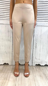 Pantalone Elasticizzato Sabbia by Philly Firenze