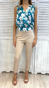 Pantalone Elasticizzato Sabbia by Philly Firenze