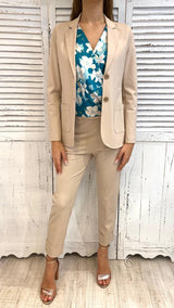 Giacca Elasticizzata Sabbia by Philly Firenze