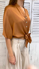 Camicia in Raso con Nodo by Corte dei Gonzaga