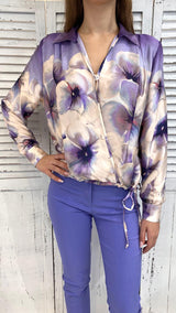 Camicetta Fiore Acquerello