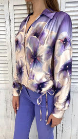 Camicetta Fiore Acquerello