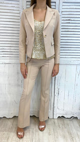 Pantalone Cintura Stud