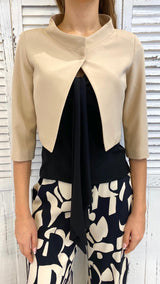 Giacchino Cropped con Collo in Piedi by Corte dei Gonzaga