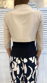 Giacchino Cropped con Collo in Piedi by Corte dei Gonzaga